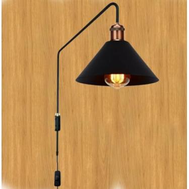 Imagem de Arandela Industrial Slim Parede Cone Skyshow Bivolt