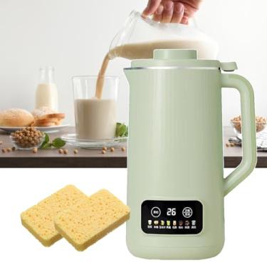 Imagem de CHONGHAN MáQuina De Leite De Soja 110v/220v, MáQuina AutomáTica De Leite De Nozes,Com 10 LâMinas,Com IníCio Retardado/Manter Quente/Autolimpeza/Fervura
