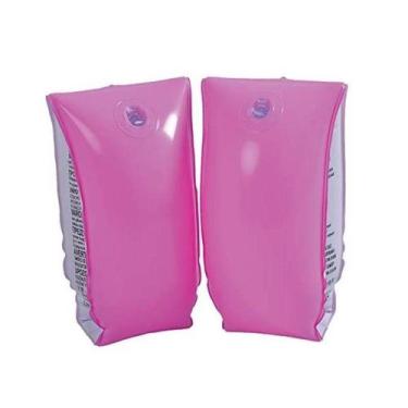 Imagem de Boia de braço infantil crianças praia piscina rosa 30x15 - YANGZI