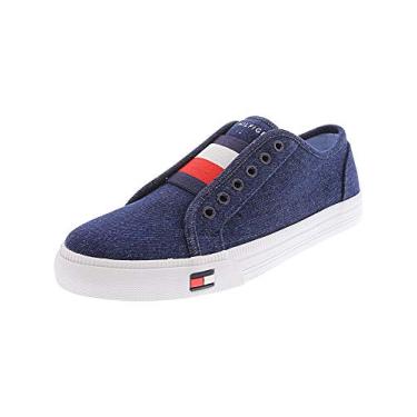 Imagem de Tommy Hilfiger Tênis feminino ANNI, Jeans, 38