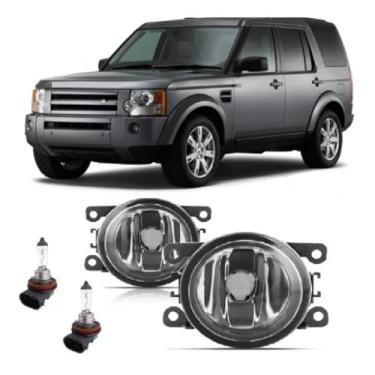 Imagem de Par Farol De Milha Discovery 3 2005 2006 2007 2008 2009 + Lâmpada