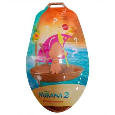 Imagem de Mini Boneca Surpresa Moana Canoa Disney - Mattel JBT43