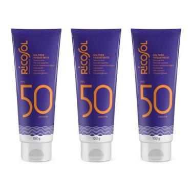 Imagem de Kit 3 und Ricosol Protetor Solar FPS 50 - 100 G