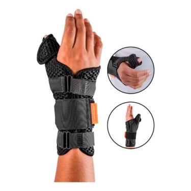 Imagem de Munhequeira Órtese Tendinite Pulso Direito Com Polegar - Hidrolight, P