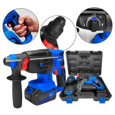 Imagem de Martelete Perfurador Rompedor Brushless Recarregável 30000mAh - Exbom