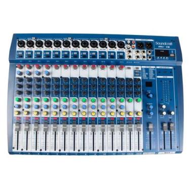 Imagem de Mesa De Som Soundcraft Mi16 Profissional 16 Canais Console