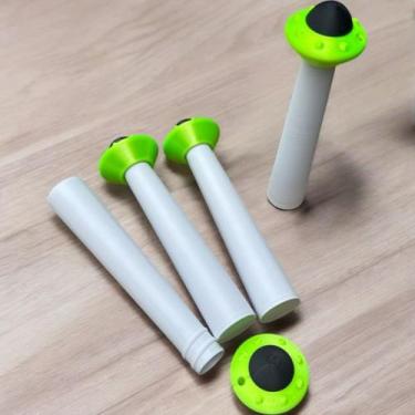 Imagem de Porta mocó Nave Espacial  Kit com 4 unidades - FLEX3D, Tampa verde, Tu