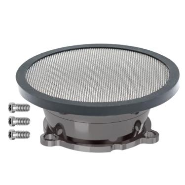 Imagem de Pilha de velocidade do filtro de ar de alumínio para carburador CV40 Harly Davidson Dyna/Sportster 883 1200 /Heritage Softail/Electra Glide/Fatboy/Night Train (cinza)