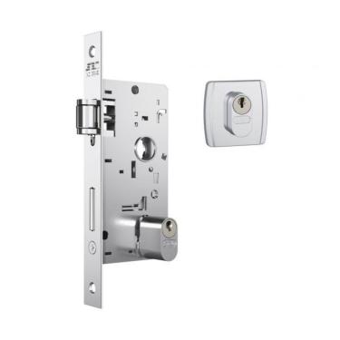 Imagem de Fechadura Pivotante 803 Roseta Quadrada Inox - Stam