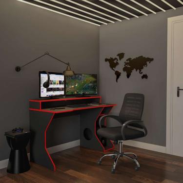 Imagem de Cadeira de Escritório Secretária Giratória Entirely Preta