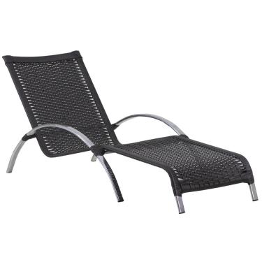Imagem de Espreguiçadeira em Alumínio e Fibra Sintética - Trama Original