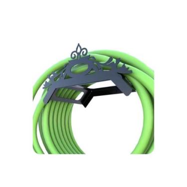 Imagem de Suporte Enrolador De Mangueira De Jardim Classic Preto - FassinShop