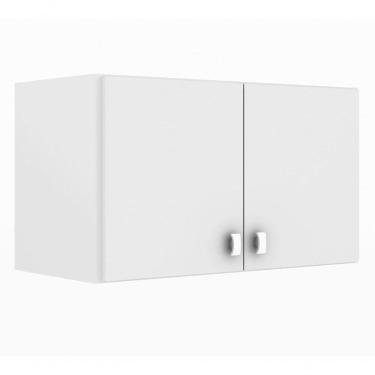 Imagem de Armario Aereo p/ Lavanderia 02 Portas Multiuso Am3103 Branco