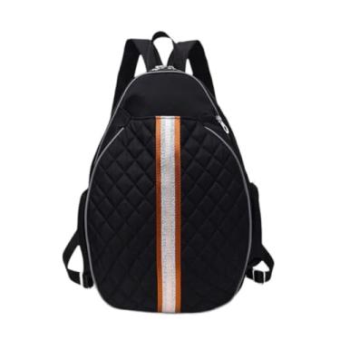 Imagem de rockible Bolsa de tênis Racket Mulheres homens Multifuncionais portáteis Lightweight confortável, Preto