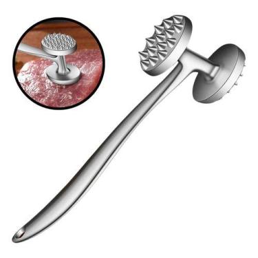 Imagem de Martelo Amaciador De Carne Profissional Zinco Resistente Profissional 