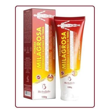 Imagem de Pomada Massageadora Moringa e Açafrão 150g - Bio Instinto
