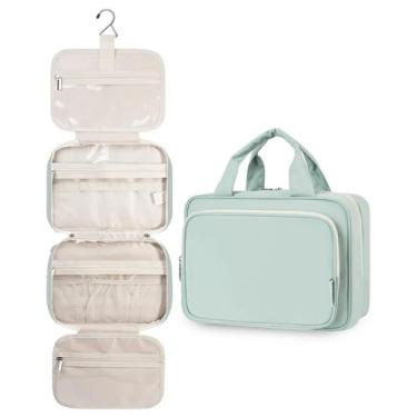 Imagem de Bolsa de higiene suspensa Narwey Travel Makeup Organizer Women