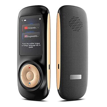 Imagem de TLTDSMY Dispositivo Tradutor de Idiomas Inteligente com Voz Tela Sensível ao Toque de 2,4 Polegadas 70 Idiomas em 120 Países WiFi Bolso Tradutores Eletrônicos para Aprender Viajar Compras É tão gentil