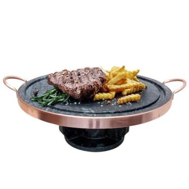 Imagem de Fondue em Pedra Sabão 37cm - Arte Nativa