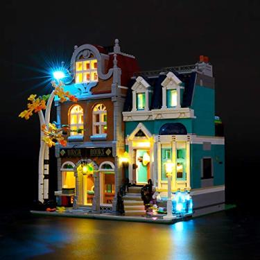 Imagem de GEAMENT LED Light Kit for Creator Expert Bookshop - Compatible with Lego 10270 Modular Building Blocks Model (Model Set Not Included)