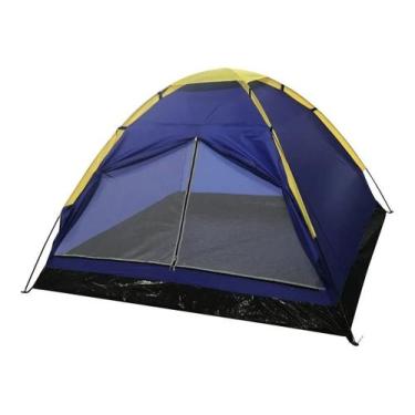 Imagem de Barraca Camping 4 Pessoas Iglu Tenda Acampamento Bolsa - IMPORTWAY
