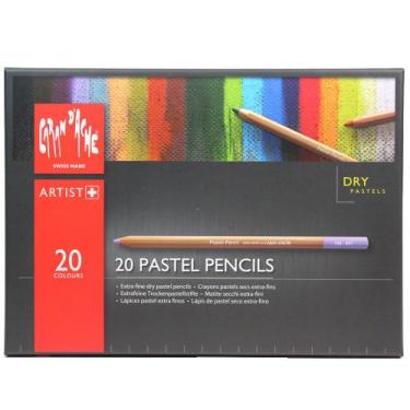 Imagem de Lápis Pastel Seco Caran d'Ache com 20 Cores - 788320 - CARANDACHE