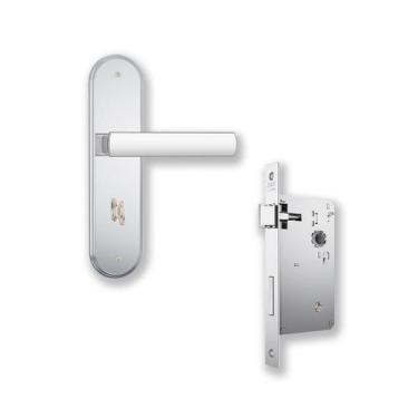 Imagem de Fechadura stam 55mm cromada 1600/35, BANHEIRO