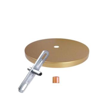 Imagem de Canopla Alumínio Acabamento Pendente Lustre Luminária Tampa - Arevo Il