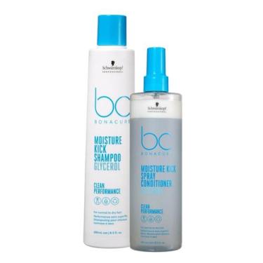 Imagem de Kit Schwarzkopf Professional BC Bonacure Moisture Kick Glycerol - Sham