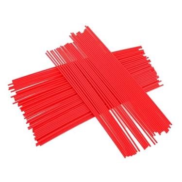 Imagem de MERIGLARE 50 peças de tubos de spray de reposição fáceis de instalar, ponta estendida de 12 cm, extensão de lata de spray para óleo lubrificante e limpador de