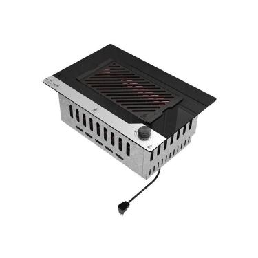 Imagem de Churrasqueira Elétrica E-Dxx300 Dinoxx Grelha Ferro Fundido