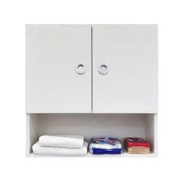 Imagem de Armário Aéreo 2 Portas Módulo Suspenso Para Lavanderia