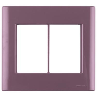 Imagem de Placa 6 Postos 4x4 Tramontina Giz Púrpura Tramontina