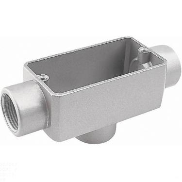 Imagem de Condulete Fixo 3/4" Tipo "tb" - Sem Tampa / Sem Rosca / Com Pintura Eletrostática A Pó...