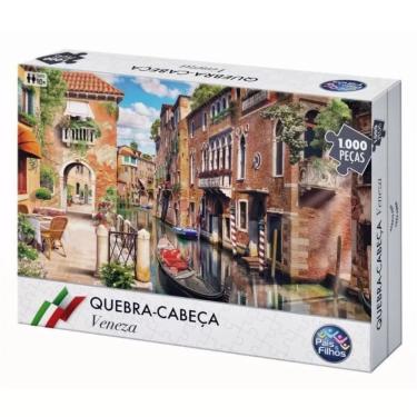 Imagem de Puzzle 1000 Peças Veneza - Pais E Filhos