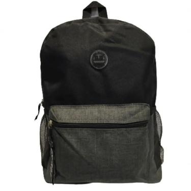 Imagem de Mochila Costas Juvenil Sport Colletiction - Mf3452 - Clio - Preto-cinza Chumbo