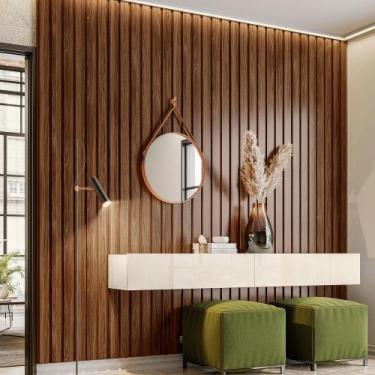 Imagem de Painel Ripado em Placa 265x49,8cm (1,32m²) MDP - Belaflex