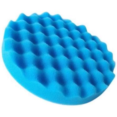 Imagem de Boina Espuma Para Polimento 6 Polegadas Macia Azul
