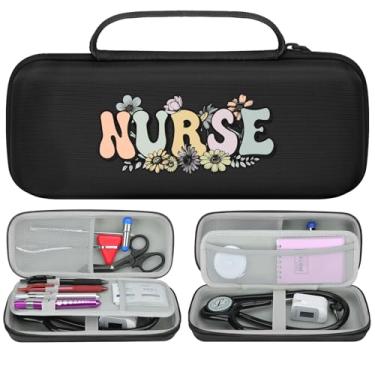 Imagem de LUREMADE Estojo Para Estetoscópio 3M Littmann Classic Iii, Cardiologia Iv, Mdf, Eko - Presentes Enfermeiras, Estudantes De Enfermagem, Bolsa Rígida Fofa, Acessórios Trabalho, Itens Essenciais A Esco