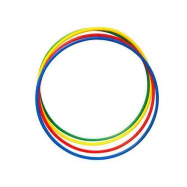 Imagem de 3un Kit Bambolês cores sortidas Infantil Ginástica Argola - Genérica