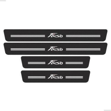 Imagem de Soleira Da Porta Compatível New Fiesta Fibra De Carbono - SPORTINOX