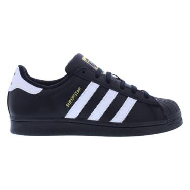 Imagem de adidas Tênis feminino Superstar, Preto/branco e preto, 37