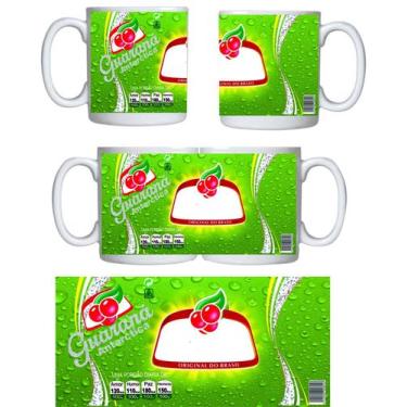 Imagem de Caneca Porcelana 350ml Tema Refrigerante Guaraná fornecedor M&M Presen