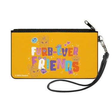Imagem de Buckle-Down Furby Wallet, Zip Clutch, Furby Furb Ever Friends Group Pose Laranja Multicor, Lona, rosa, SMALL, Casual