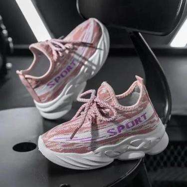 Imagem de Tênis de Corrida Infantil Leve e Respirável - Meninos e Meninas, 33, R