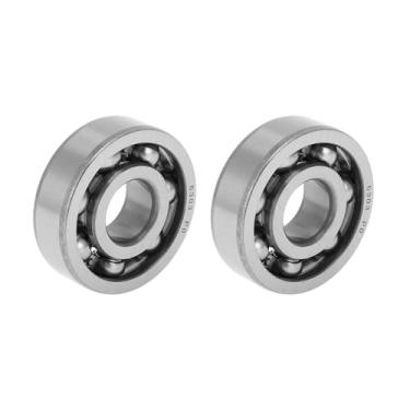 Imagem de ACROPIX 6303 Rolamentos rígidos de esferas P0 17 x 47 x 14 mm rolamentos lubrificados tipo aberto tom prata scooter skate roda 2 peças