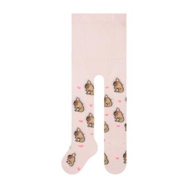 Imagem de Meia Calça Infantil Selene Rosa, M, Rosa