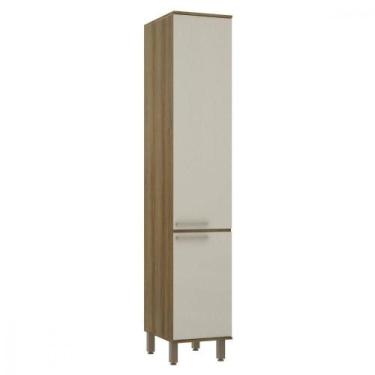 Imagem de Paneleiro Simples 2 Portas 40cm Luciane Isis Avela/mocca - LUCIANE MÓV