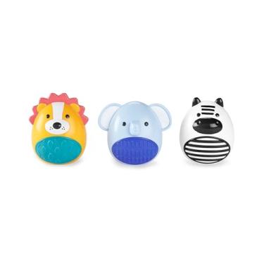 Imagem de Skip Hop Conjunto de 3 peças para bebês Maracas Jungle Beats Egg Shaker