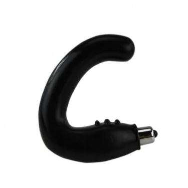 Imagem de Estimulador De Próstata Com Vibração Brinquedo Erótico Vibrador Masculino Design Curvado MV012